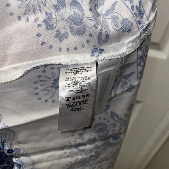 LOFT Petite Extra Small Garden Halter Maxi Dress - Picture 12 of 12